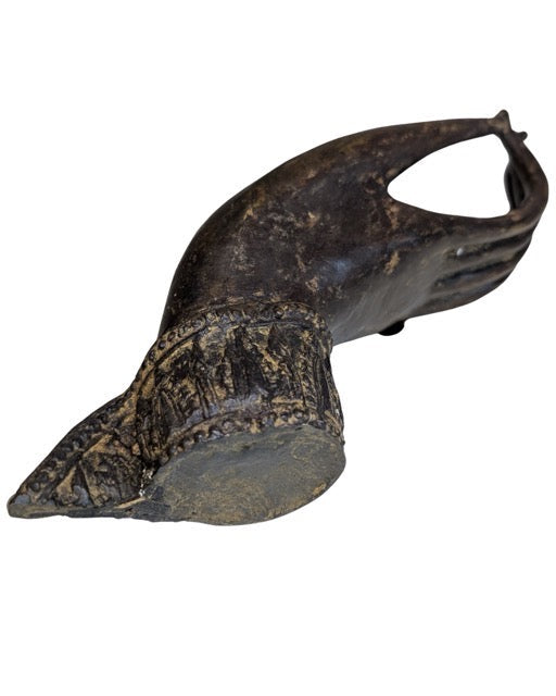 Buddha Hand Bronze Thailand authentisches Objekt