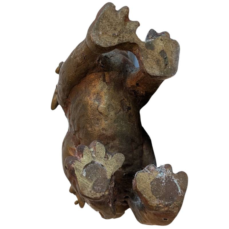 china foo dogs bronze skulpturen waechter symbolik