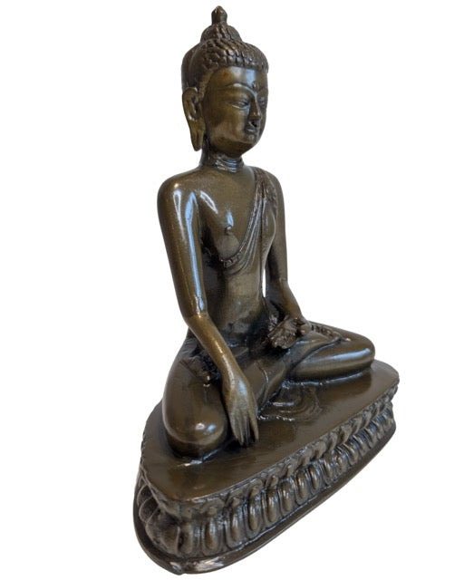 Nepal Buddha Bronze Statue Devotionsobjekt
