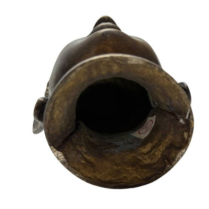 Buddha Kopf Bronze religiöse Kunst Objekt