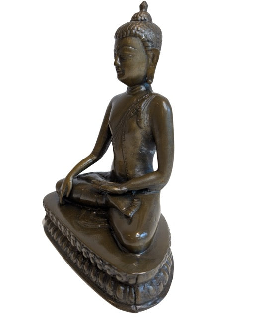 Buddha Bronze Nepal klassische Statue