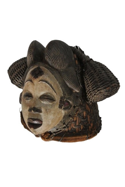 Afrika Maske Holz authentisch Gabon