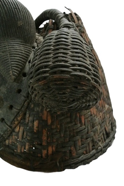 Afrika Maske geschnitzt aus Holz Gabon
