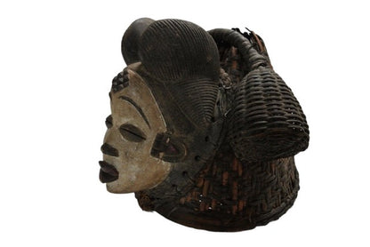 Afrika Maske Holz Kultur Gabon traditionelles Objekt