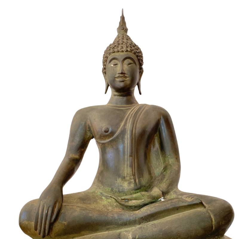 Antike rituelle Buddha Statue aus Bronze