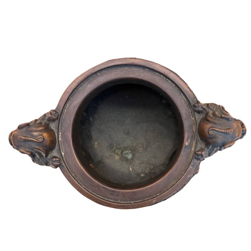 Antiker Bronze Räucherbehälter aus China
