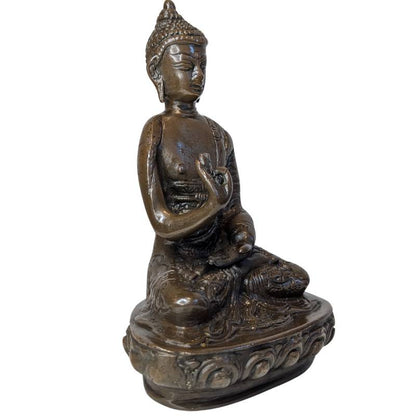 kleine schwere bronze figur traditionelle formgebung