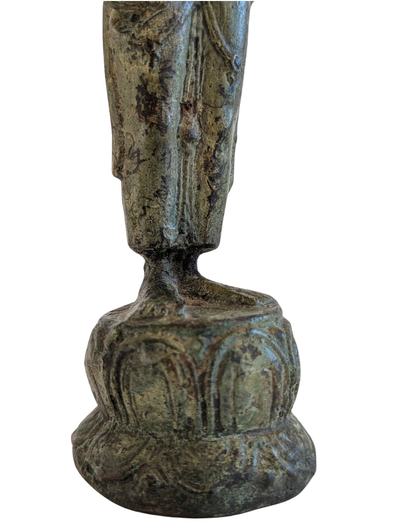Avalokiteshvara Bronze Tempelbild stehende Darstellung