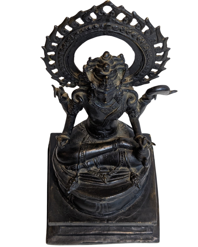 Avalokiteshvara Bronze Tempelbild Tibet