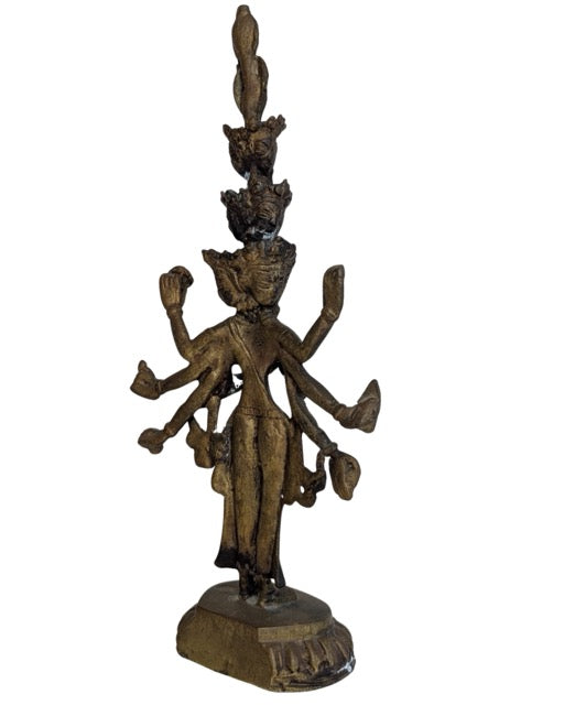 Avalokiteshvara Bronze Tibet Himalaya antikes Objekt