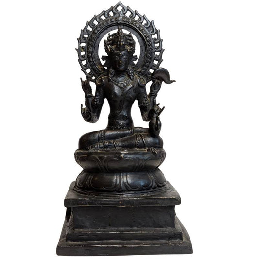 Avalokiteshvara Statue Bronze Tibet Himalaya Bodhisattva