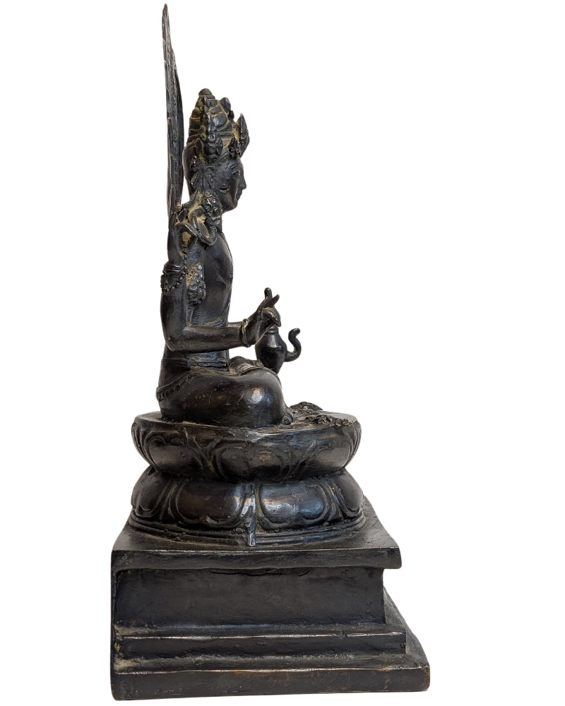 Bodhisattva Avalokiteshvara Bronze Himalaya Darstellung