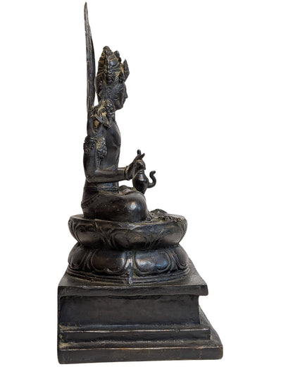 Bodhisattva Avalokiteshvara Bronze Himalaya Darstellung