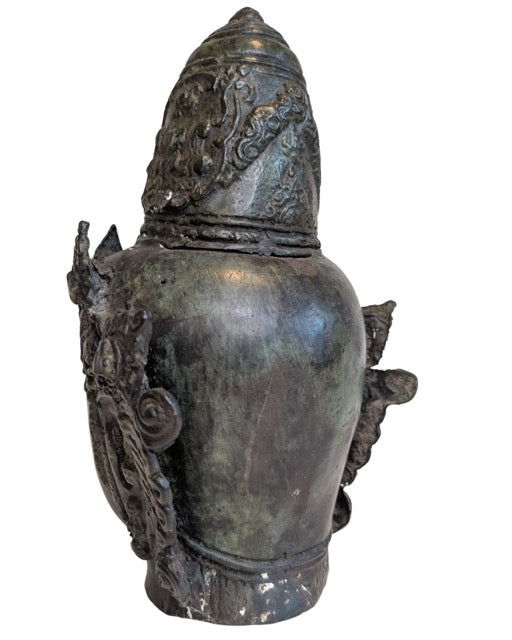 Bodhisattva Bronze Kopf traditionell