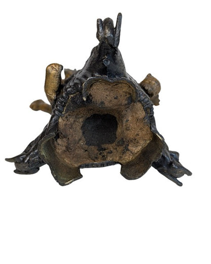 Brahma Bronze Indien religiöse Skulptur Darstellung