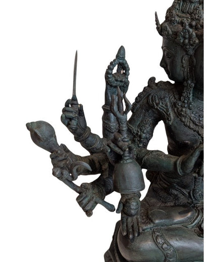 Brahma Bronze Indonesien hinduistische Statue