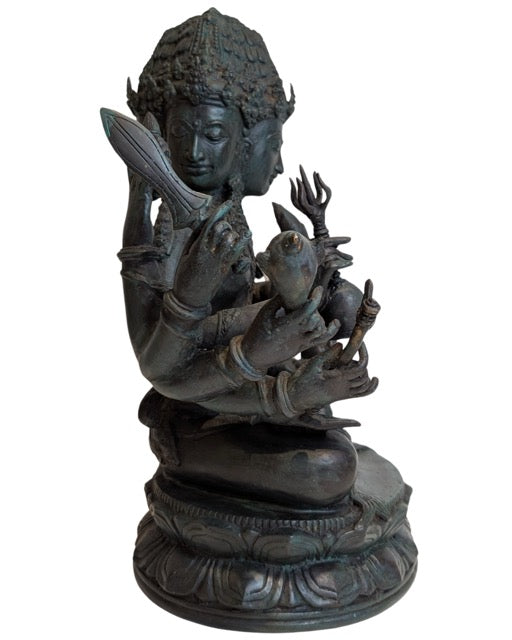 Brahma Bronze Indonesien mehrarmige Statue