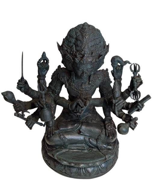 Brahma Bronze Statue Indonesien schwere Ausführung