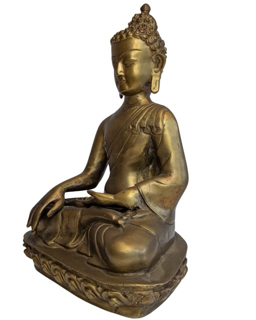 Buddha Bhumisparsha Ladakh Bronze Himalaya