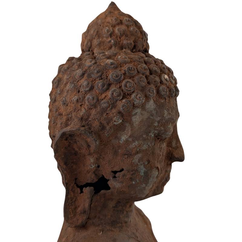 Buddha Bronze Birma 17 18 Jahrhundert Skulptur