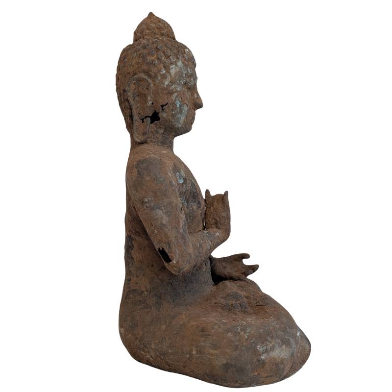 Buddha Bronze Birma Stil Skulptur