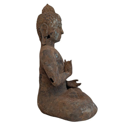 Buddha Bronze Birma Stil Skulptur