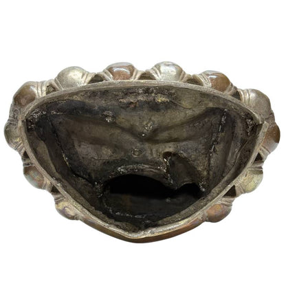 buddha bronze bhumisparsha mudra dekorative skulptur wohnraum