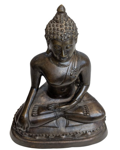 Buddha Bronze Figur Südostasien religiöse Kunst