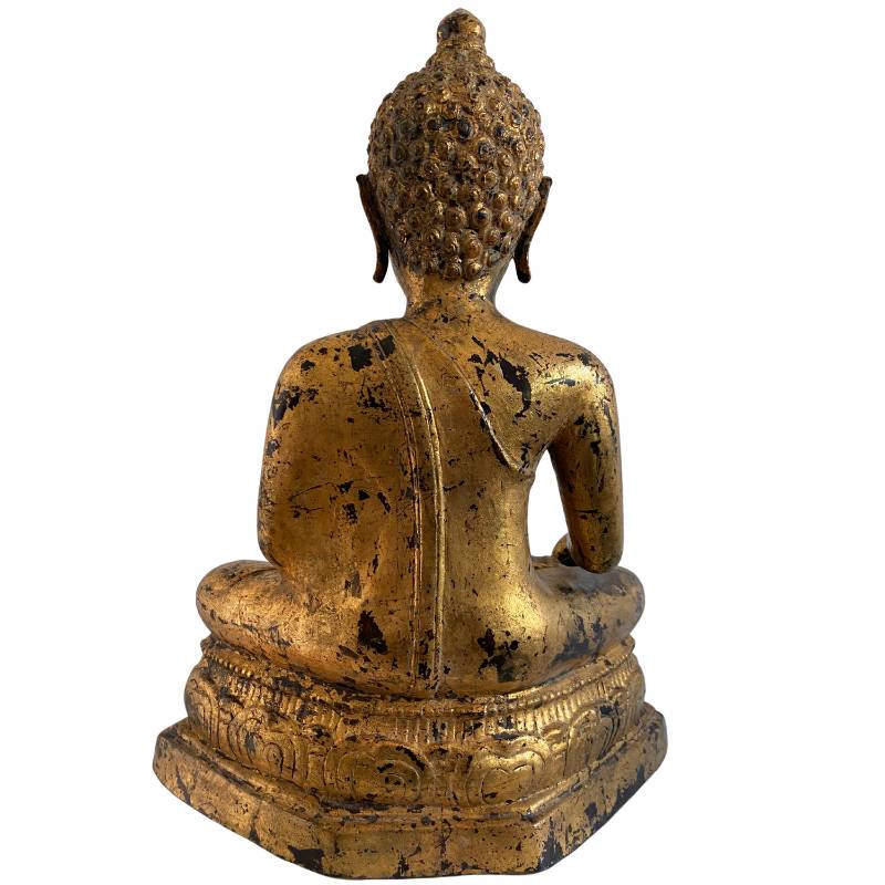 Buddha Gesicht mit ruhiger Ausstrahlung aus Myanmar