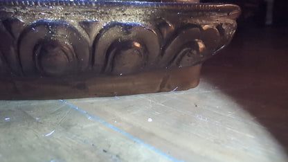 Buddha Ladakh Bronze mit Goldresten Himalaya