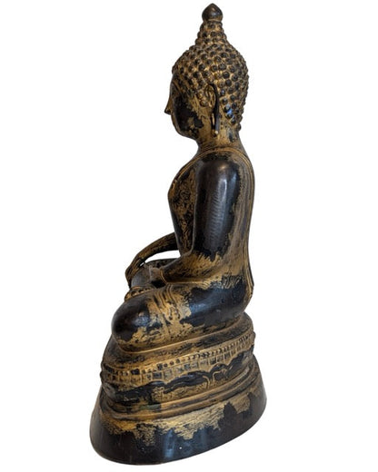 Buddha Myanmar Bronze Devotionsobjekt