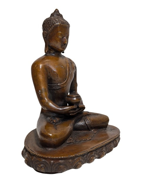 Buddha Statue Bronze Himalaya Meditation Dhyana Mudra