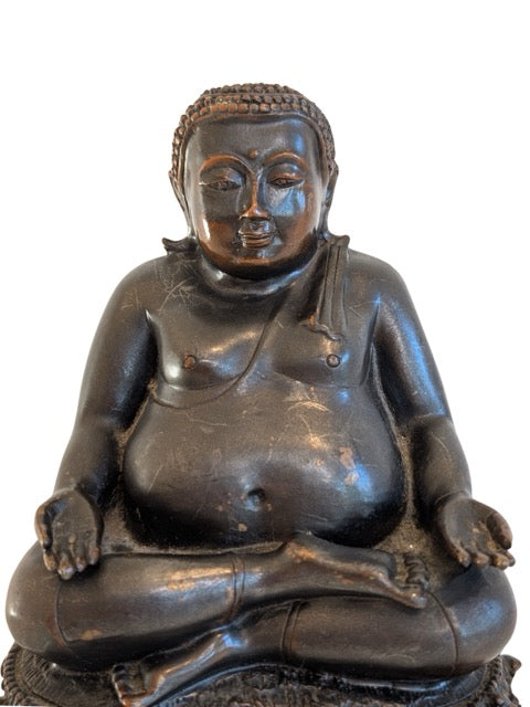 Buddha Statue China Bronze authentisches Objekt