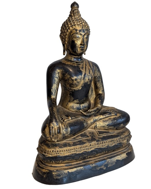 Buddha Statue Myanmar Bronze Mandalay Stil