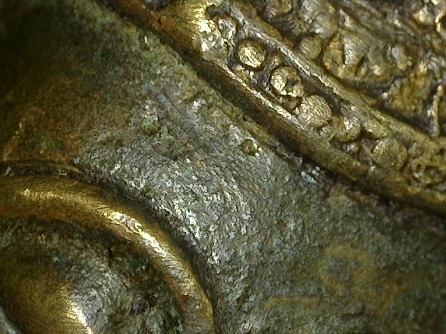Buddha Thailand Bronze alte Patina