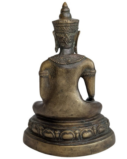 Buddha Thailand Bronze Lotusbasis