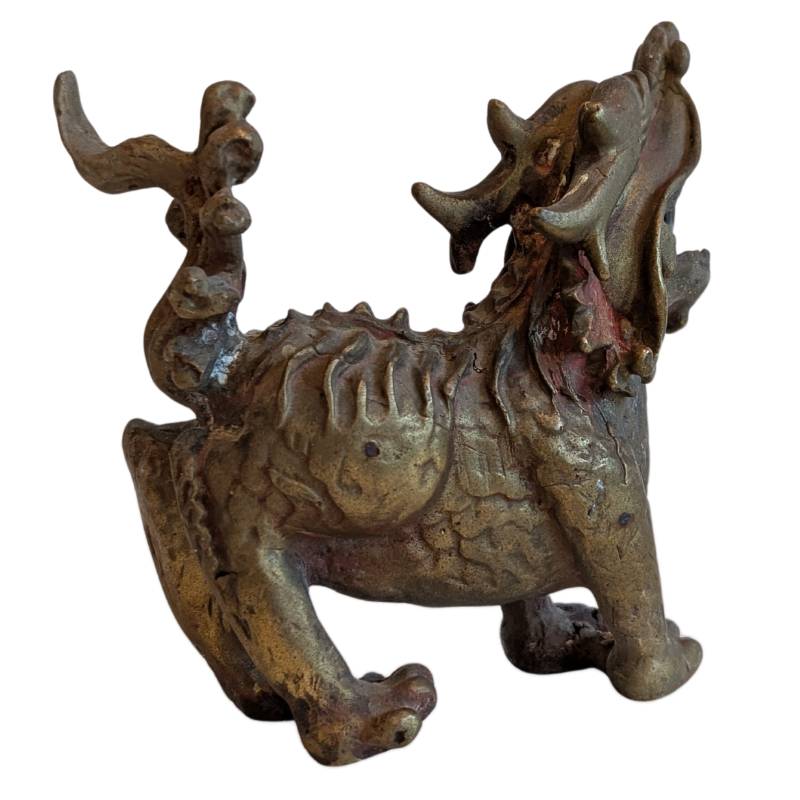 china foo dogs bronze skulpturen kompakte figuren set