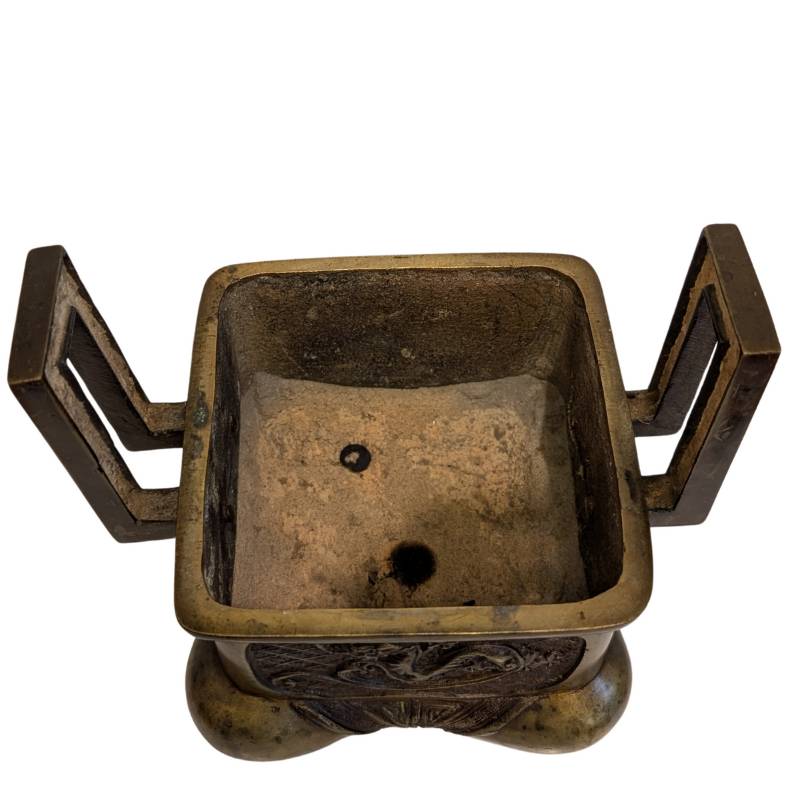 china raeucherbrenner bronze devotionsobjekt altar