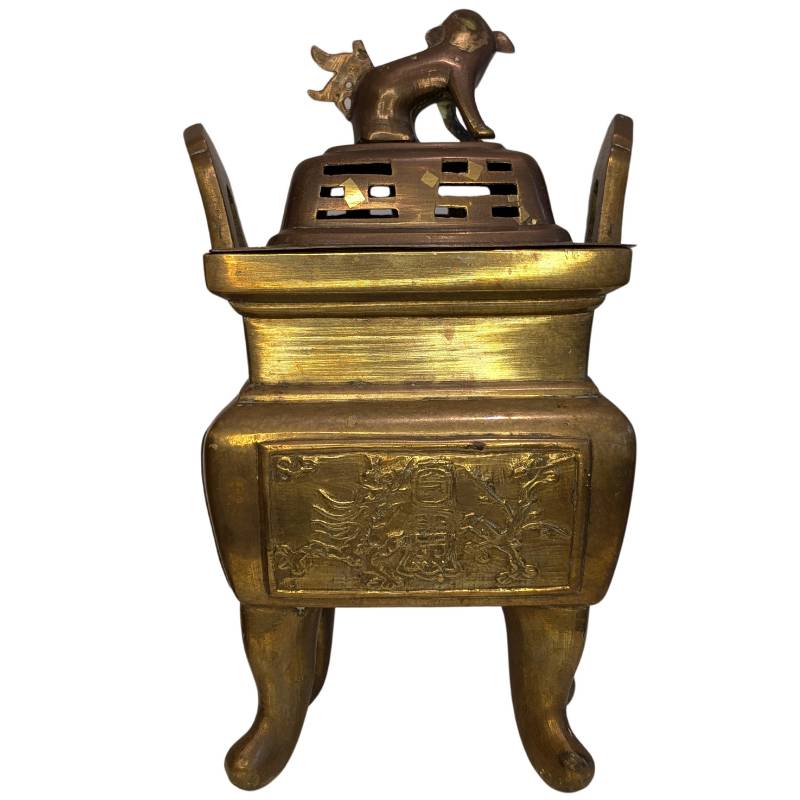china raeucherbrenner bronze tempelmodell klassisch
