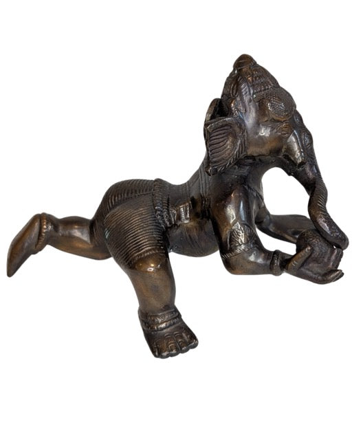 Ganesha Bronze Indien religieus beeld
