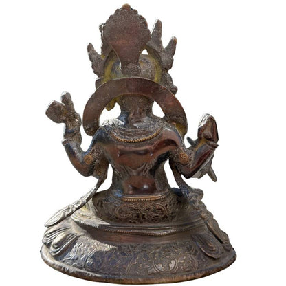 Bronze Statue des Elefantengottes Ganesha
