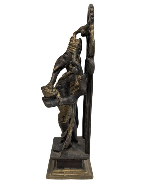 Ganesha Statue Himalaya Bronze authentisches Objekt