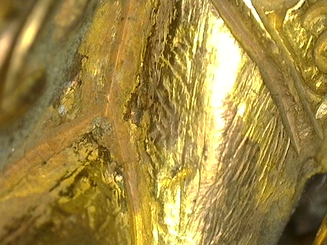 Grüne Tara Devotionsfigur Bronze Himalaya