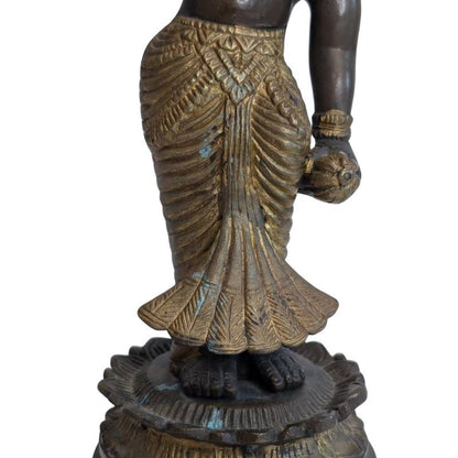 Hindu Statue Bronze Abhaya Mudra Haltung