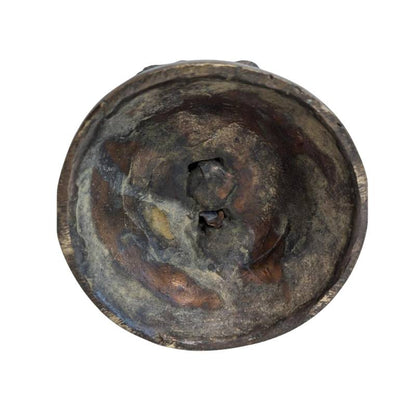 Hindu Statue Bronze Göttin Schmuck Details