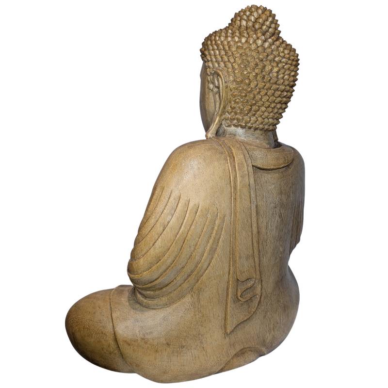 leichte gebrauchsspuren holz figur authentische alterung