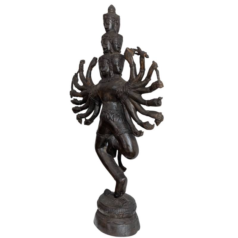 su edostasien kunststil shiva nataraja bronze figur