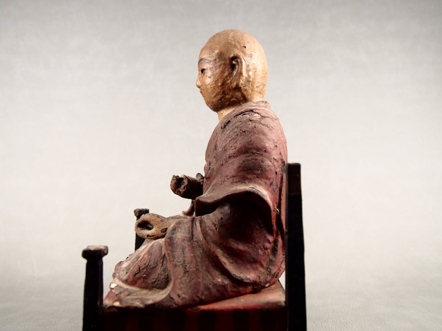 Religiöse Figur des japanischen Mönchs Kobo Daishi
