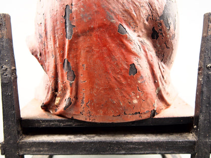 Buddhistische Figur des Mönchs Kobo Daishi
