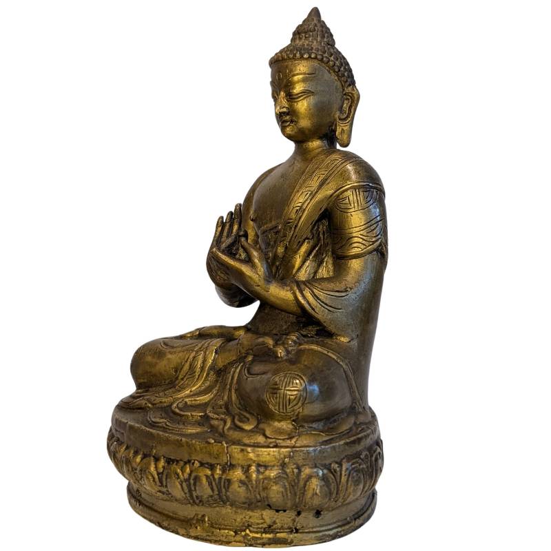 kleine schwere bronze figur stabile ausfuehrung